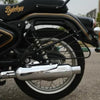 Rhino Racing V4 Peashooter 304 stainless steel exhaust for Royal Enfield Bullet 650