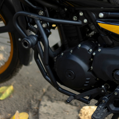 Hyperrider 16-Gauge Crash Guard with Delrin Sliders for Royal Enfield Himalayan 450