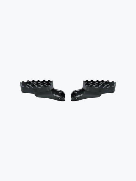 Legundary Custom RallyTrek Footrest Pair for Hero Xpulse 200 4V black powder coated mild steel wide foot pegs