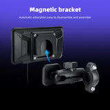 Sash Gears S3 Smart Riding Display with 5 inch touchscreen, wireless Apple CarPlay, Android Auto, dual HD cameras, TPMS and magnetic quick-detachable mount