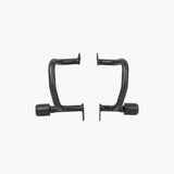 Legundary Custom Hector crash guard for Triumph Scrambler 400 X black mild steel engine guard