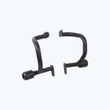 Legundary Custom Hector crash guard for Triumph Scrambler 400 X black mild steel engine guard