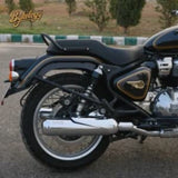 Rhino Racing Steel Pro V3 full 304 stainless steel exhaust for Royal Enfield Bullet 650