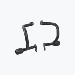 Legundary Custom Hector crash guard for Triumph Scrambler 400 X black mild steel engine guard