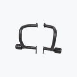 Legundary Custom Hector crash guard for Triumph Scrambler 400 X black mild steel engine guard