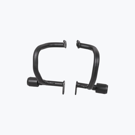 Legundary Custom Hector crash guard for Triumph Scrambler 400 X black mild steel engine guard
