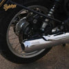 Rhino Racing Steel Pro V3 full 304 stainless steel exhaust for Royal Enfield Bullet 650