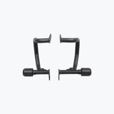 Legundary Custom Hector crash guard for Triumph Scrambler 400 X black mild steel engine guard