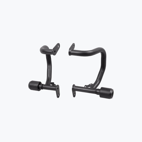 Legundary Custom Hector crash guard for Triumph Scrambler 400 X black mild steel engine guard