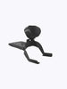 Legendary Custom Interceptor 650 backrest with carrier black pillion support and rear luggage rack