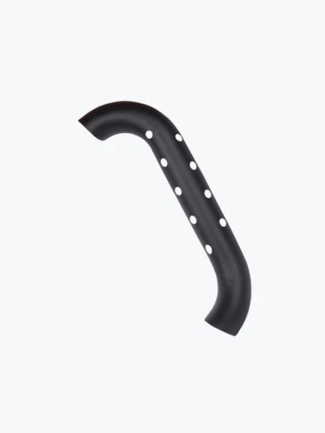 Legendary Custom Meteor 350 heat shield matte black mild steel exhaust guard