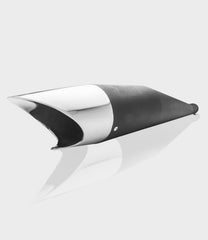 Moto Torque Shark Black Chrome Performance Exhaust for Royal Enfield