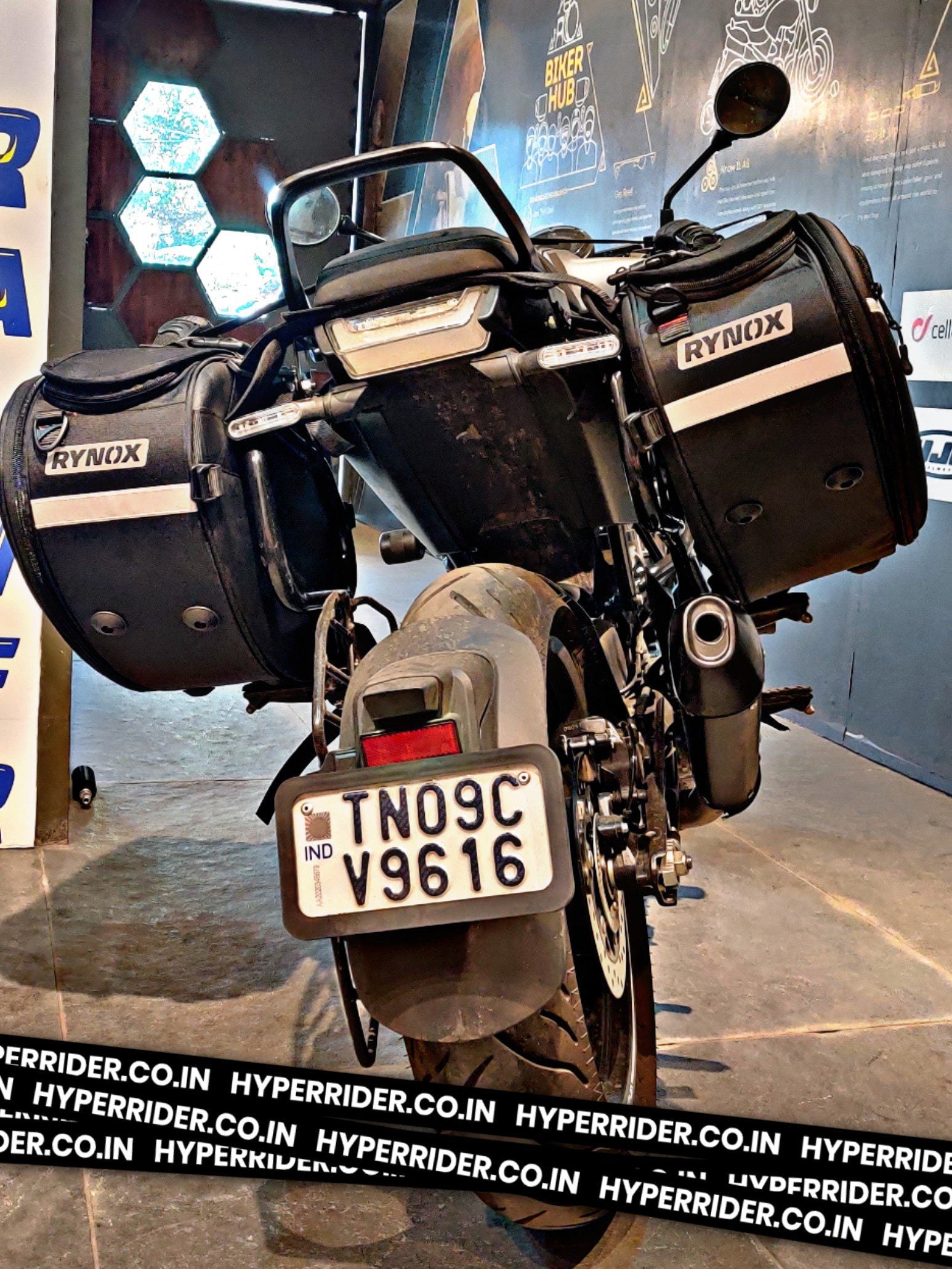 LEGUNDARY Custom Hyperrider Saddle Stay for Husqvarna Svartpilen and Vitpilen motorcycle luggage support