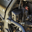 Auto Engina Rear Brake Oil Reservoir Cover for Royal Enfield Himalayan 411 | Laser-Cut Protective Guard