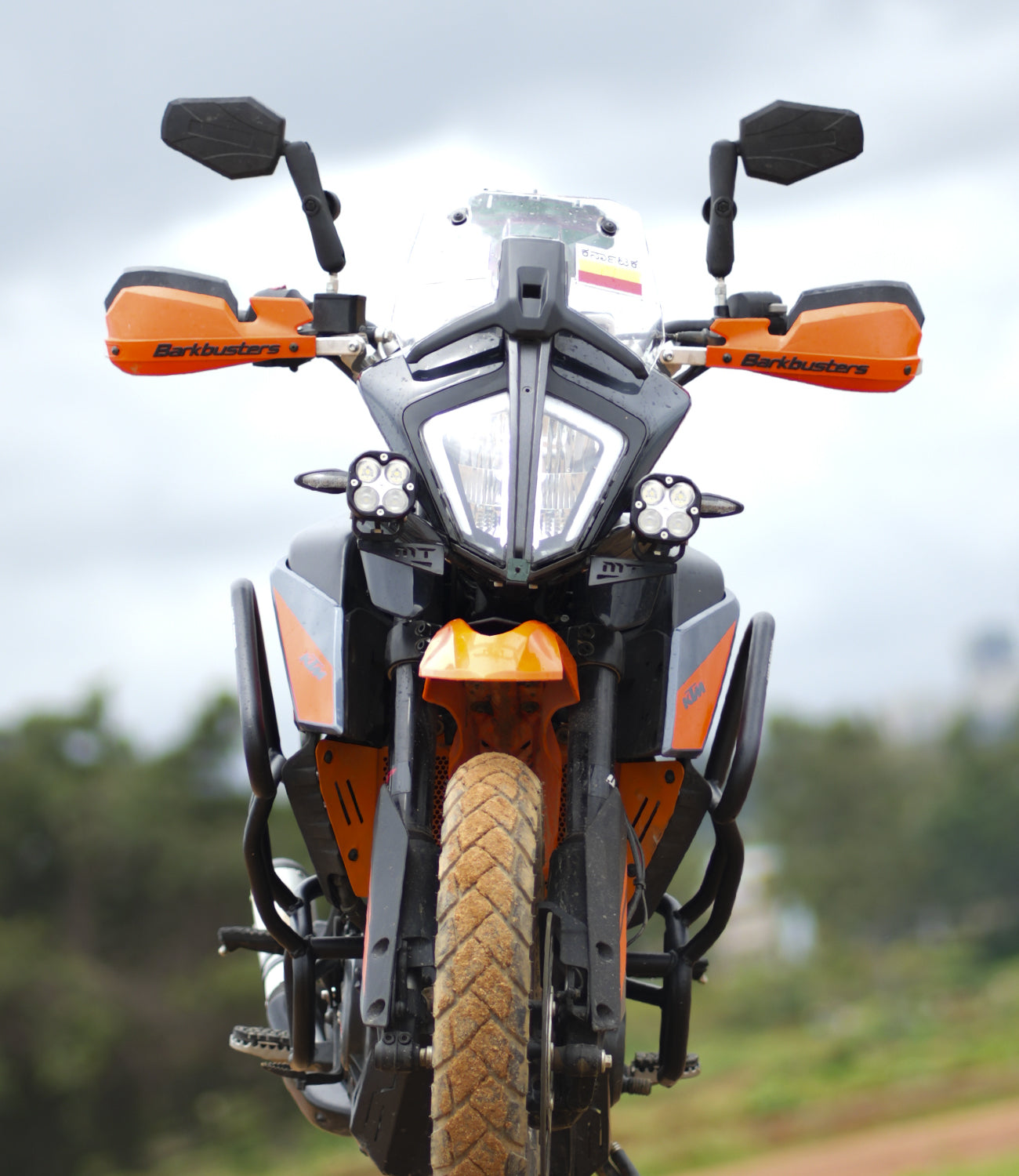 Mototorque crash guard KTM 390 Adventure heavy duty engine protection cage