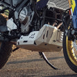 Legundary Custom Vambrace Bash Plate for Suzuki V-Strom 800DE Silver Aluminium Engine Guard Skid Plate