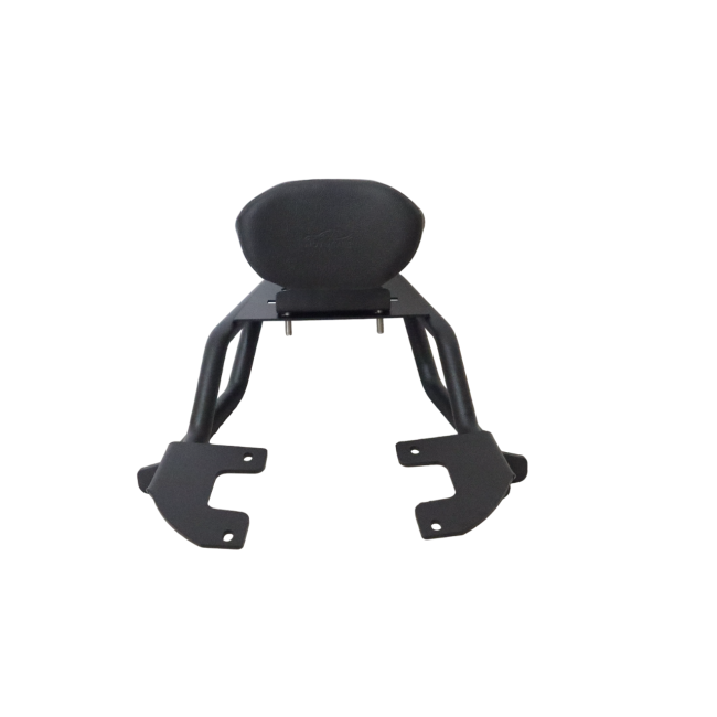 MotoCare Pipe Carrier with Backrest for Hero Mavrick 440