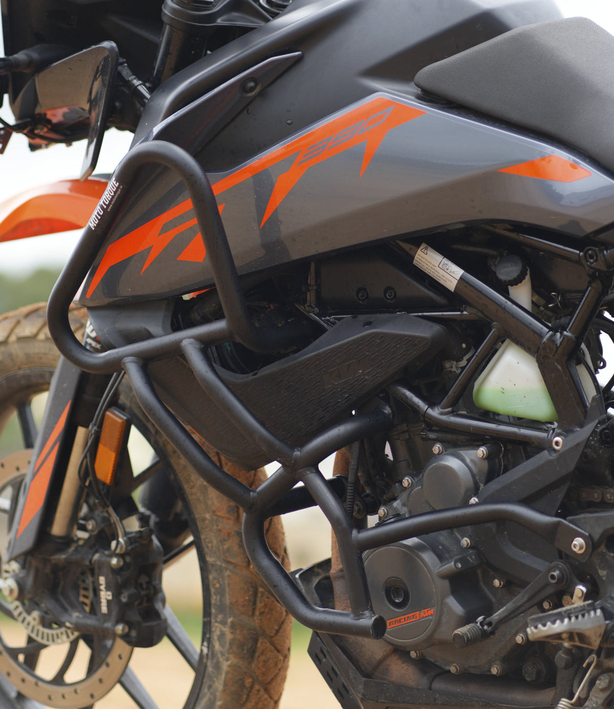 Mototorque crash guard KTM 390 Adventure heavy duty engine protection cage