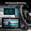 Sash Gears S3 Smart Riding Display with 5 inch touchscreen, wireless Apple CarPlay, Android Auto, dual HD cameras, TPMS and magnetic quick-detachable mount