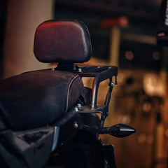 Hyperrider Universal Motorcycle Backrest with Helmet Lock