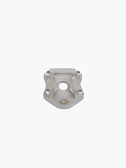 Legendary Custom Interceptor 650 side stand base stainless steel silver extender plate