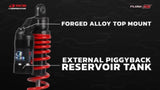 RCB FLOW-S 305mm red gold rear shock absorber for Yamaha Aerox 155 01A0260R