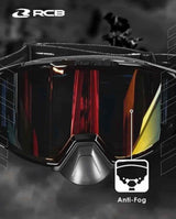 RCB X-Series Full Revo motorcycle riding goggles 01GL002Z