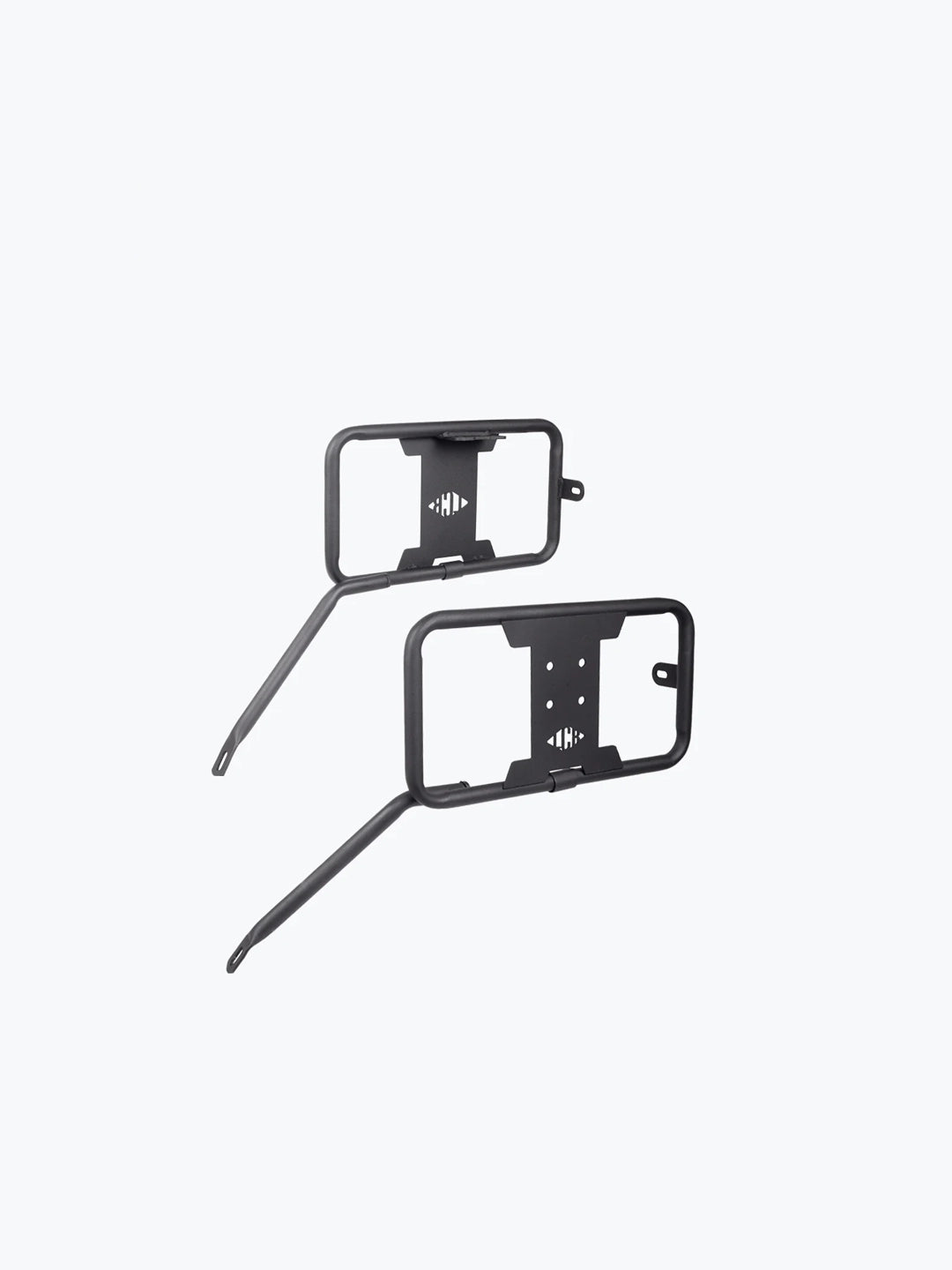 Legundary Custom BMW G310GS aragorn saddle stay black mild steel pannier mount luggage support