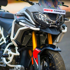 Moto Torque Stallion Pro Crash Guard White for Apache RTX 300