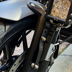 Hyperrider Triumph Speed 400 Fog Light Clamp Auxiliary Light Mount