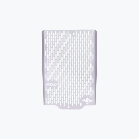 Legundary Custom Vector radiator grill for Triumph Scrambler 400 X silver aluminium guard