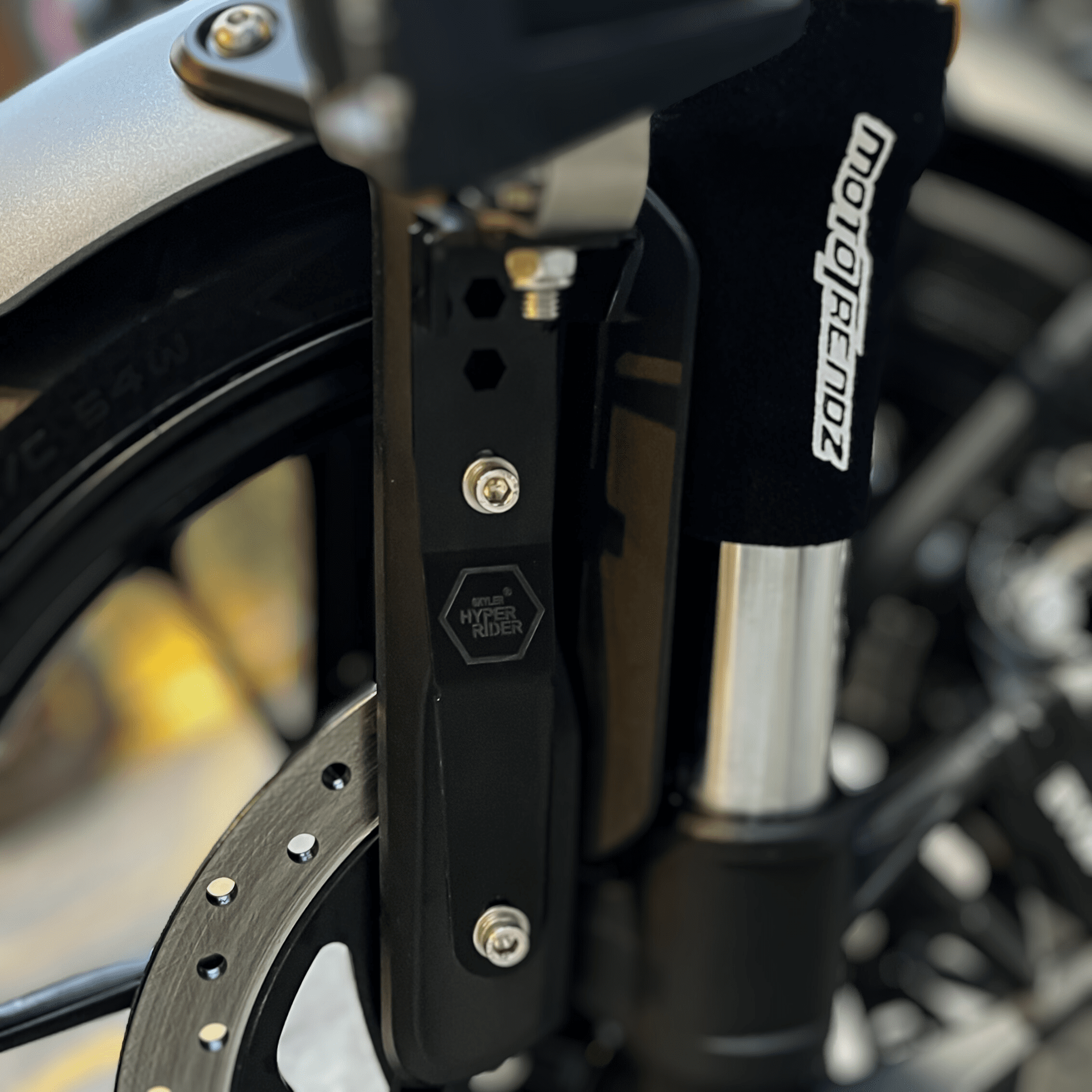 Hyperrider Triumph Speed 400 Fog Light Clamp Auxiliary Light Mount
