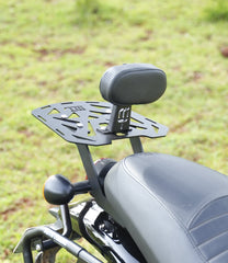 Moto Torque back carrier for Royal Enfield Hunter 350 heavy duty luggage rack with top plate