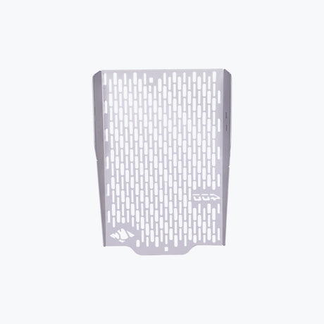 Legundary Custom Vector radiator grill for Triumph Scrambler 400 X silver aluminium guard