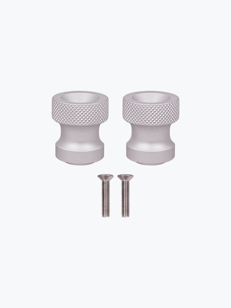 Legundary Custom KTM ADV 890 Velox Paddock Spool Silver CNC aluminium swingarm bobbins stand support