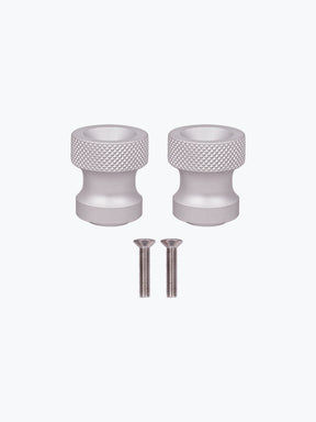 Legundary Custom KTM ADV 890 Velox Paddock Spool Silver CNC aluminium swingarm bobbins stand support