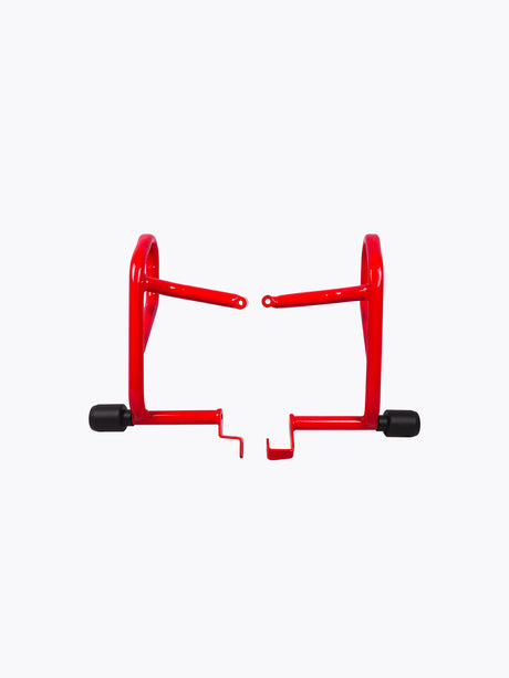 Legundary Custom Defender crash guard red white black installed on Hero X Pulse 200 4V Pro