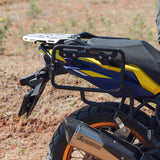 Legundary Custom Fort Knox Saddle Stay for Suzuki V-Strom 800DE Black Mild Steel Luggage Support Frame