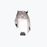 Legundary Custom Honda Transalp 750 Vambrace Bash Plate Silver Aluminium Engine Skid Plate