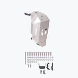 Legundary Custom Honda Transalp 750 Vambrace Bash Plate Silver Aluminium Engine Skid Plate