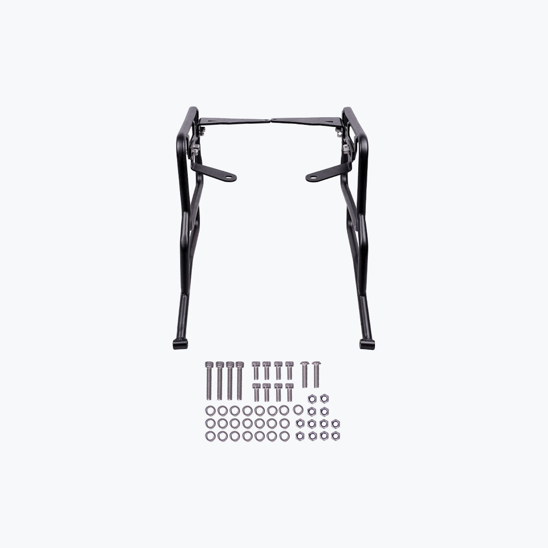 Legundary Custom Fort Knox Saddle Stay for Suzuki V-Strom 800DE Black Mild Steel Luggage Support Frame