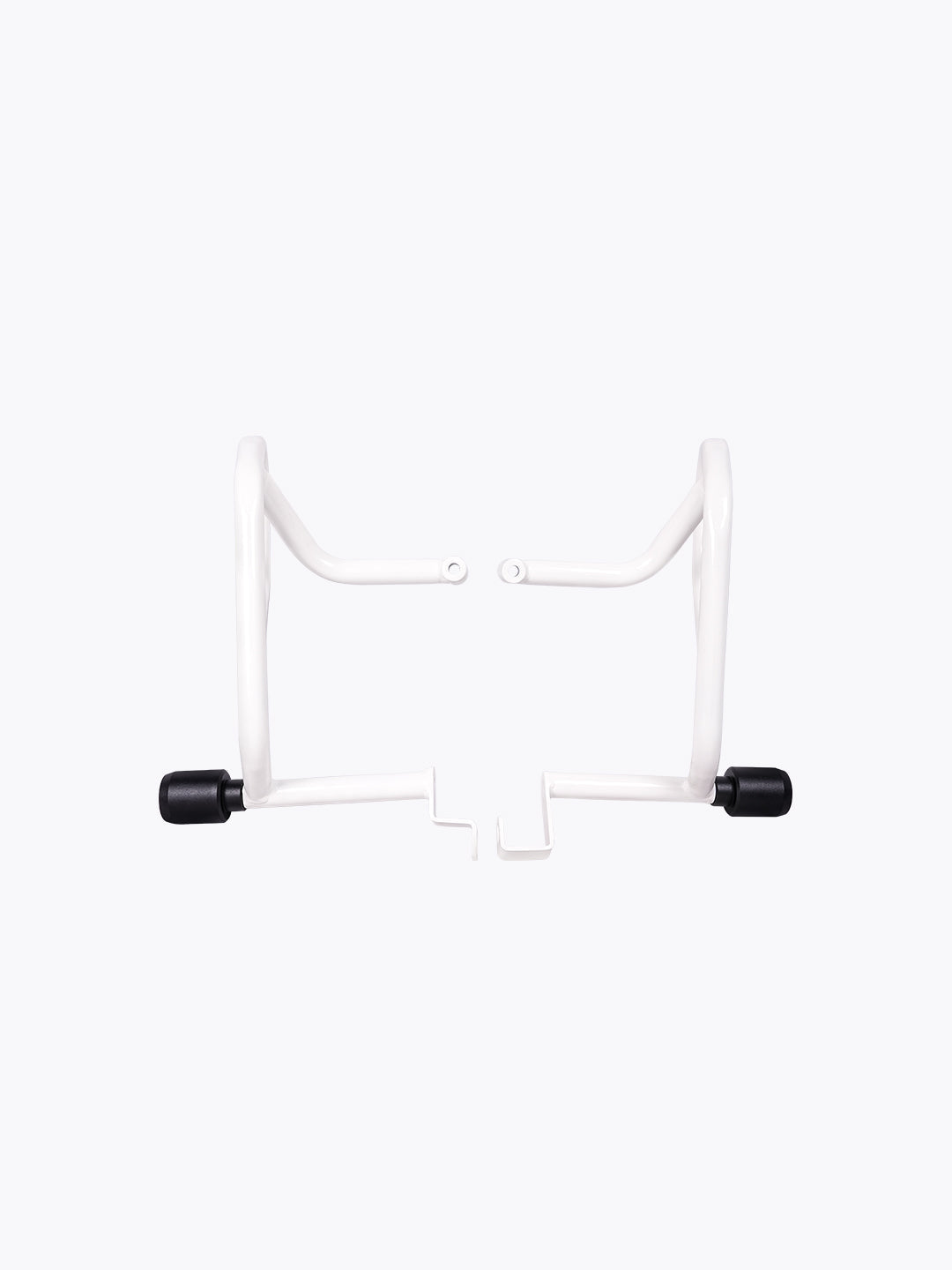 Legundary Custom Defender crash guard red white black installed on Hero X Pulse 200 4V Pro