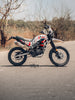 Legundary Custom Defender crash guard red white black installed on Hero X Pulse 200 4V Pro
