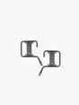 Legendary Custom Classic 350 Reborn saddle stay black mild steel luggage support