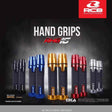 RCB AHG16 silver motorcycle handlebar grip set 01HG016