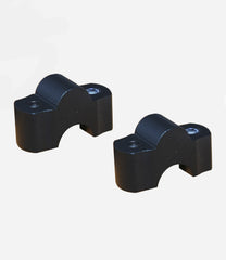 Moto Torque CNC aluminum handlebar risers for Royal Enfield Hunter 350 ergonomic riding comfort upgrade