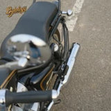 Rhino Racing V2 304 stainless steel and CNC aluminium exhaust for Royal Enfield Bullet 650