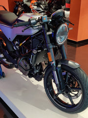 Hyperrider Radiator Guard Black for Husqvarna Svartpilen and Vitpilen motorcycle