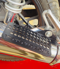 Moto Torque heavy duty right side footrest for Honda H’ness CB350 with non-slip rider support