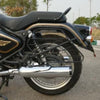 Rhino Racing V2 304 stainless steel and CNC aluminium exhaust for Royal Enfield Bullet 650
